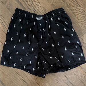 Polo by Ralph Lauren Black Men's woven boxers